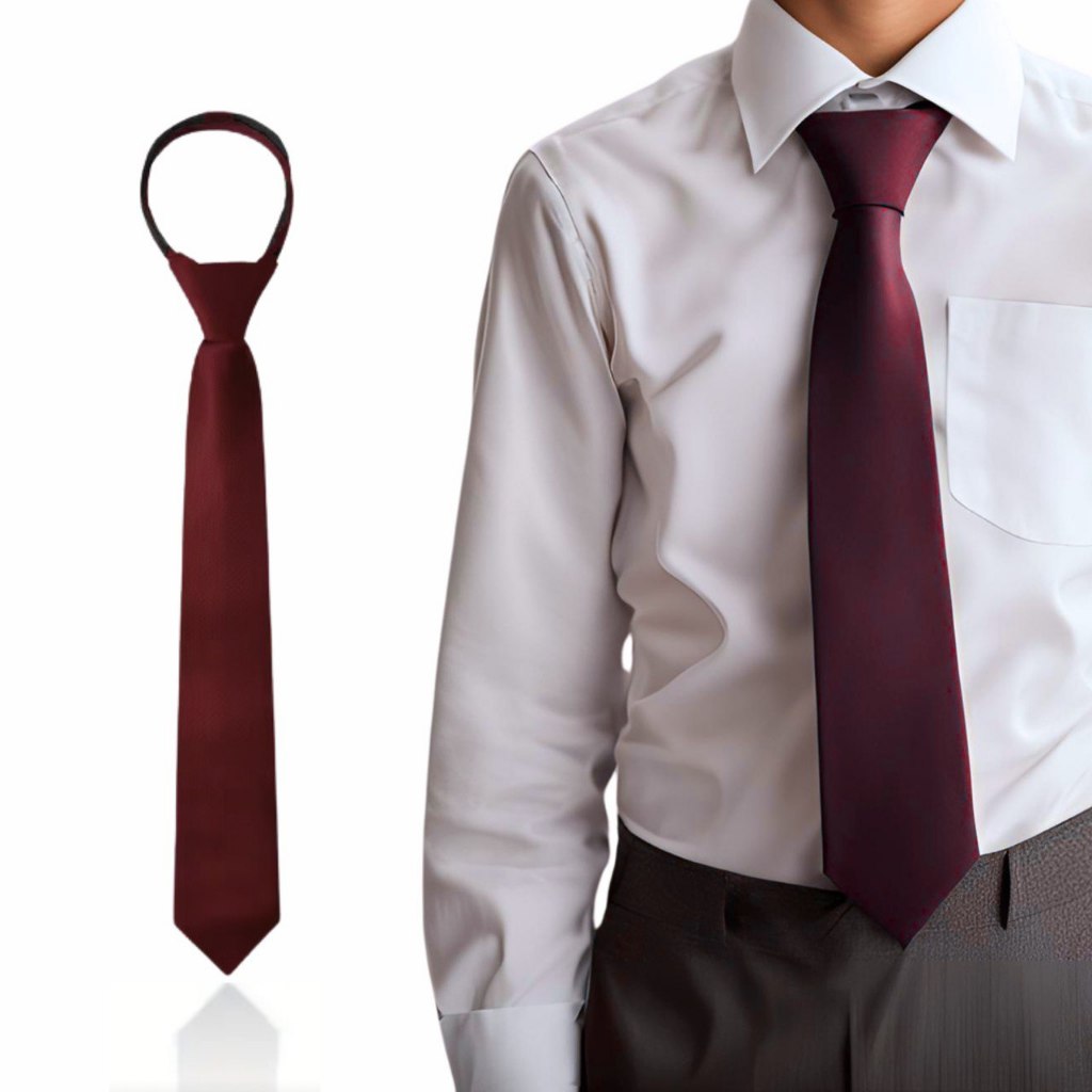 Gravata Slim Juvenil Marsala Tradicional Com Nó Pronto e Regulagem Pajem Casamento Batizado Social em Oferta na Shopee