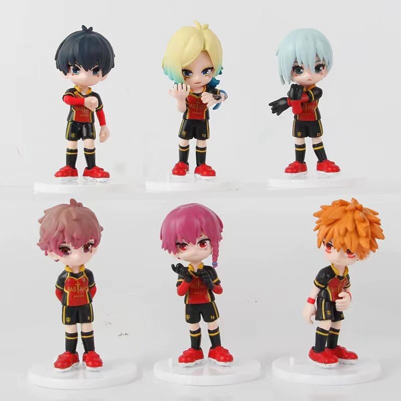 Figures Colecionaveis Blue Lock Sachi Bachira Kunigami Chigiri