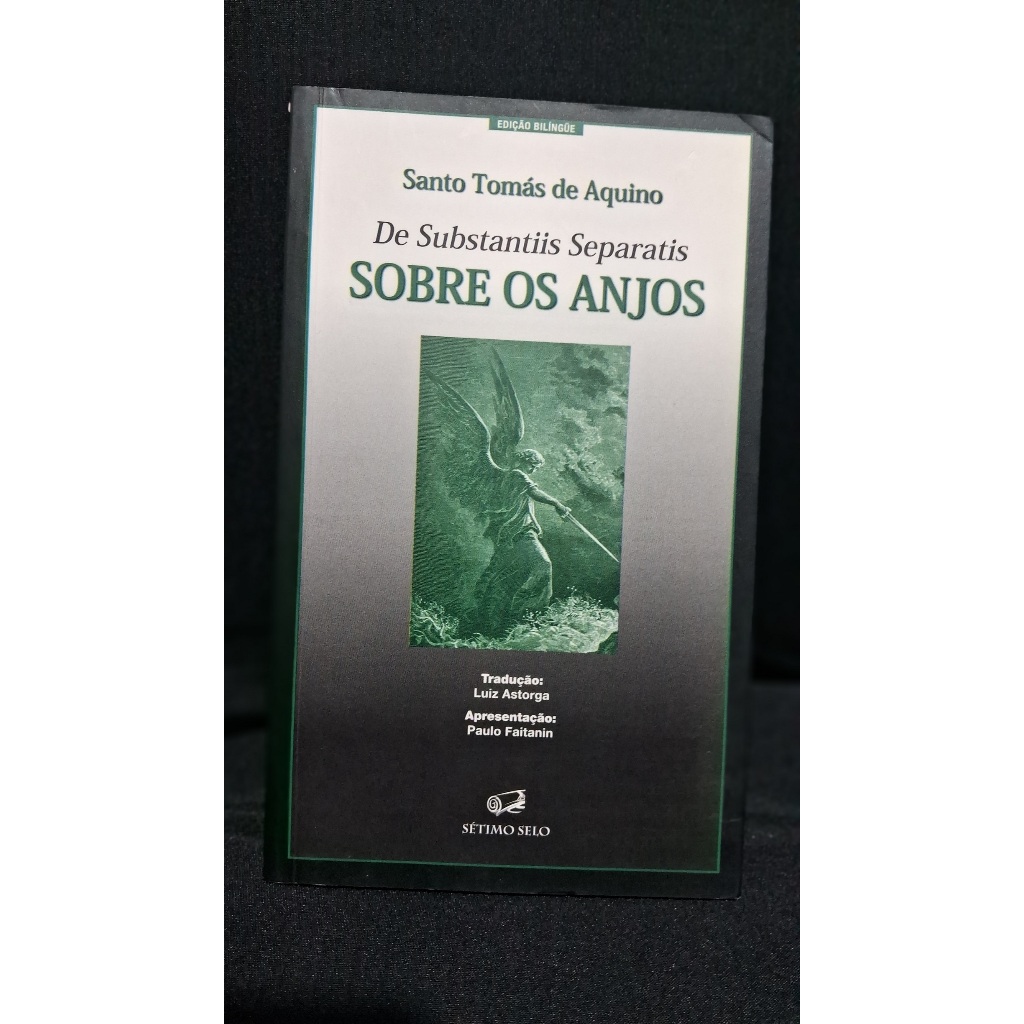 Livro Sobre os Anjos de Santo Tomás de Aquino