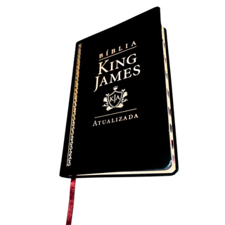 Bíblia Sagrada King James Atualizada Preta Com Índice em Oferta na Shopee