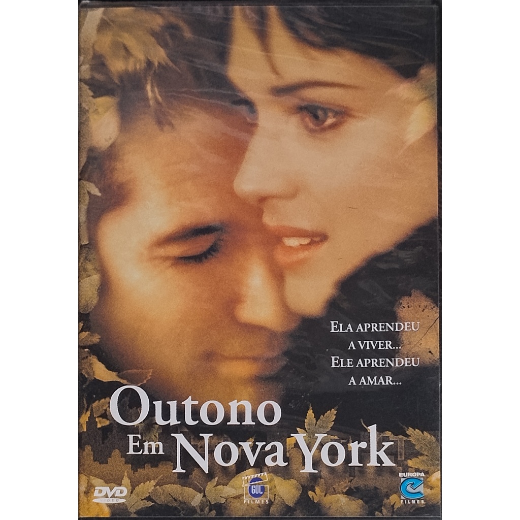 Dvd Outono em Nova York Richard Gere Lacrado