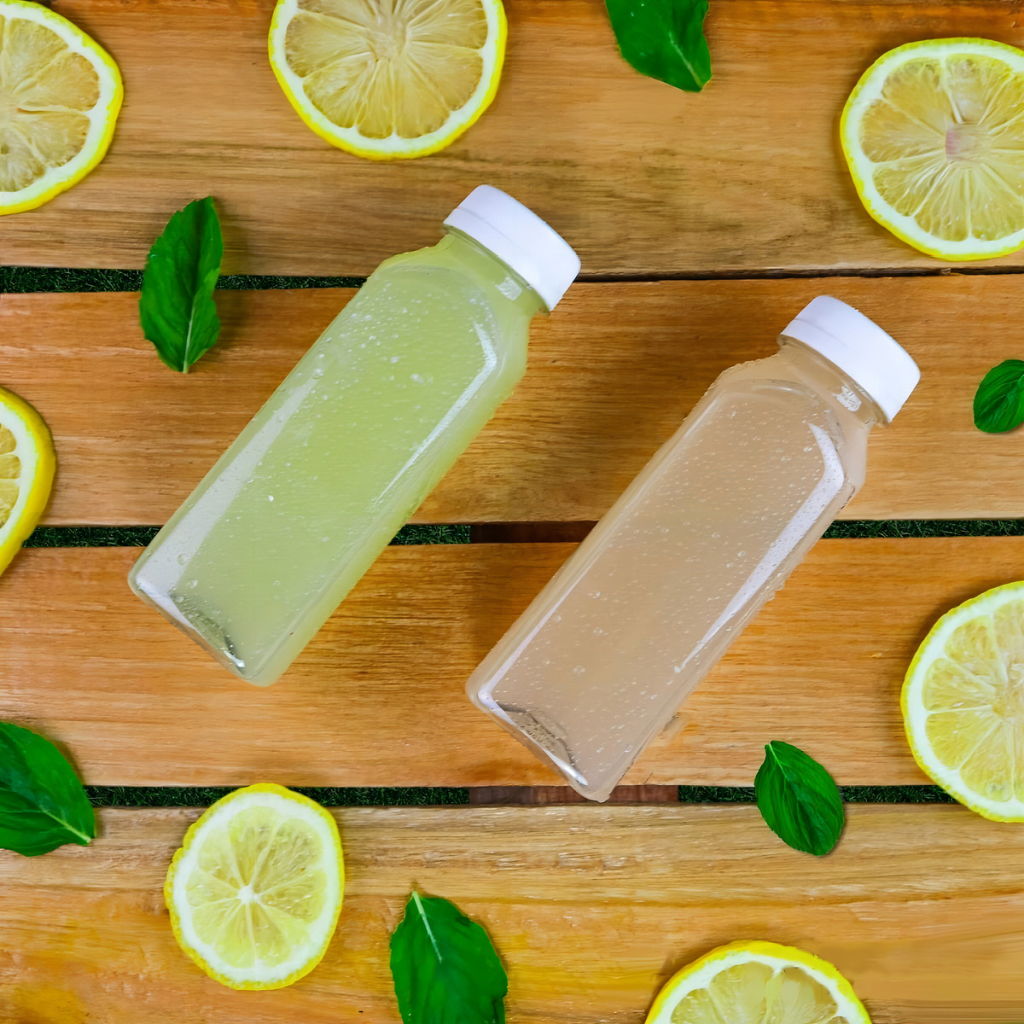 Kit 10 Garrafa Pet Plástica 300 ML Descartável Quadrada Lisa Luxo Com Tampa Lacre Diversas Cores em Oferta na Shopee