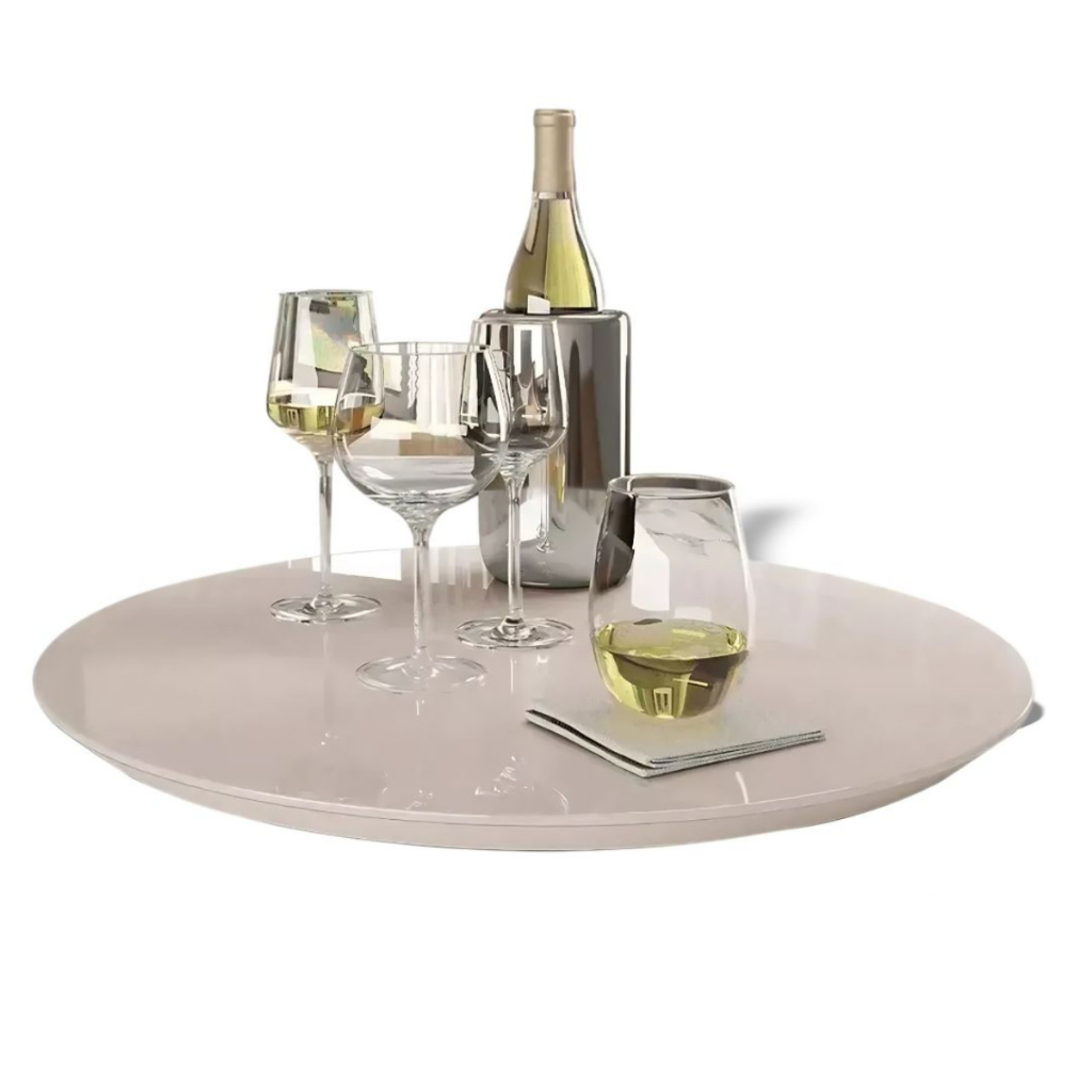 CENTRO DE MESA PRATO GIRATÓRIO DE 60 CM PARA SALA DE JANTAR. em Oferta na Shopee