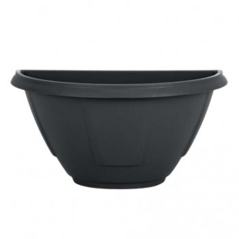 Kit 5 Vasos de Parede Meia Lua  2,6 litros em Plástico p/ Plantas Flores Ideal Jardim Vertical em Oferta na Shopee