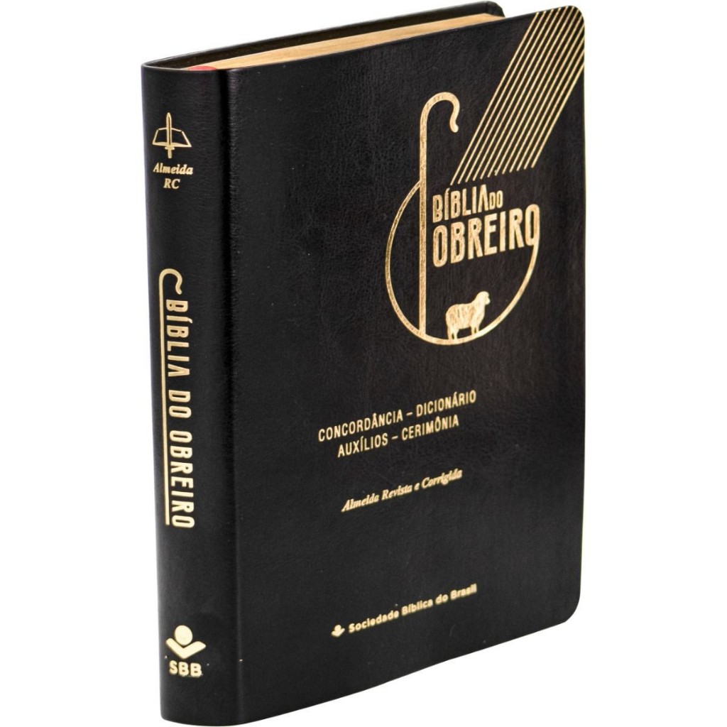 Bíblia do Obreiro Ovelha - ARC - Capa Luxo Preta - Letra Grande -  Estudo Ministerial em Oferta na Shopee
