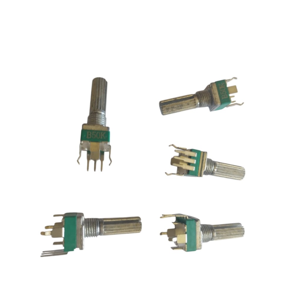 5x Potenciômetro Caixa Som Gradiente Ga-103a Gbd10 Gdb12 B50k (MAIOR)