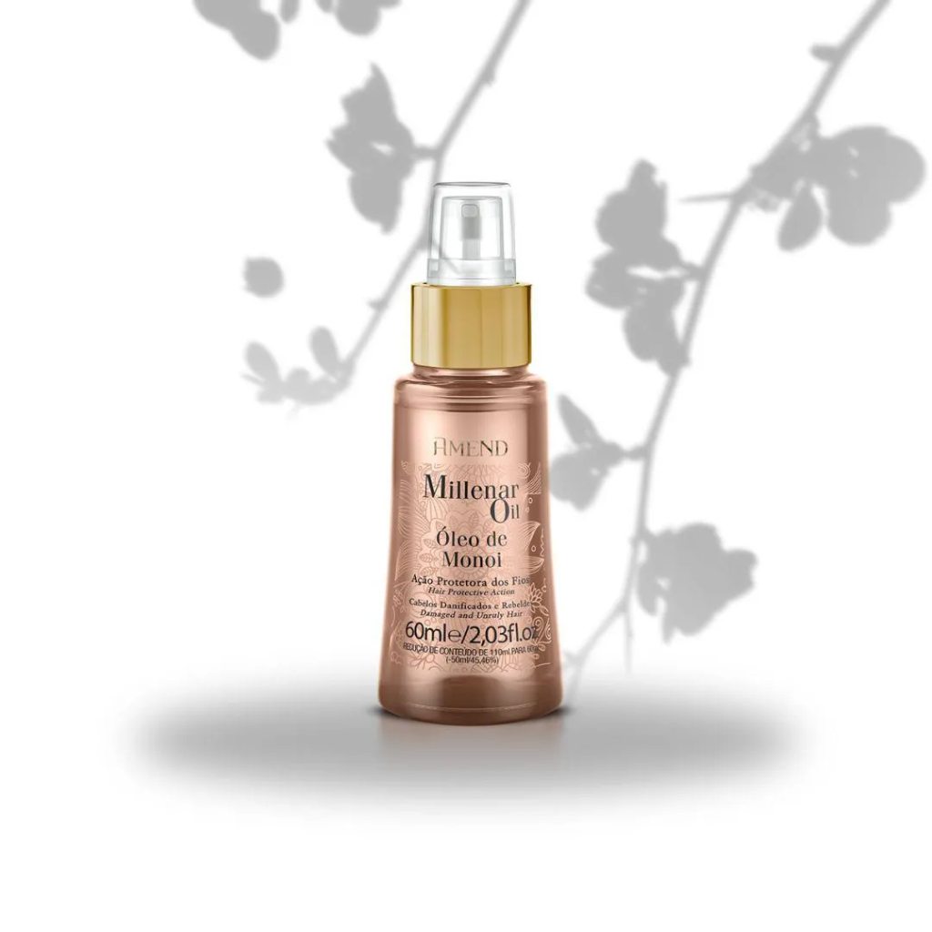 Detalhes do AMEND MILLENAR ÓLEO DE MONOI OIL SEGREDOS DO MUNDO 60ML