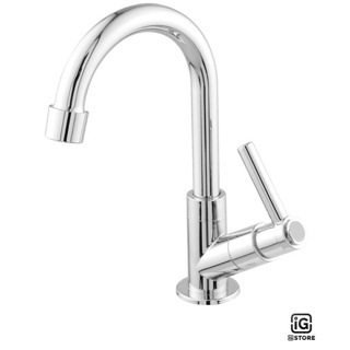 Torneira Lavatório Bica Móvel Banheiro Cromada 1/4 de volta em Oferta na Shopee