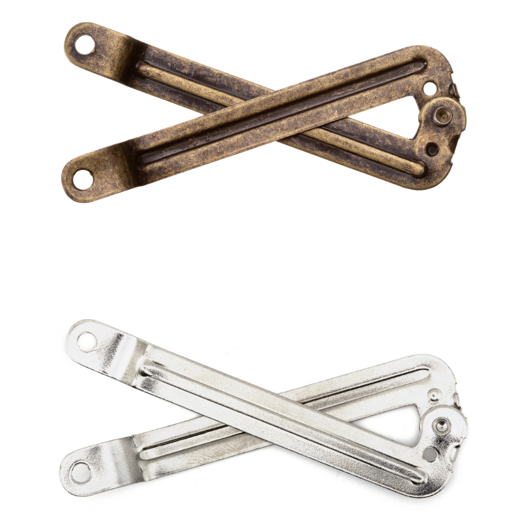 Kit 2 Dobradiças Articulas Caixas MDF Artesanato Decoração