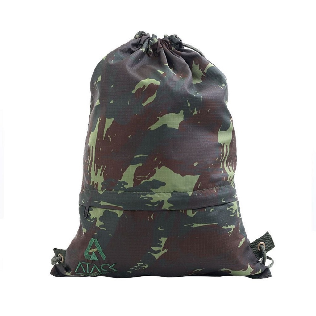 Bolsa Gym Bag Camuflado Exército Brasileiro - Atack