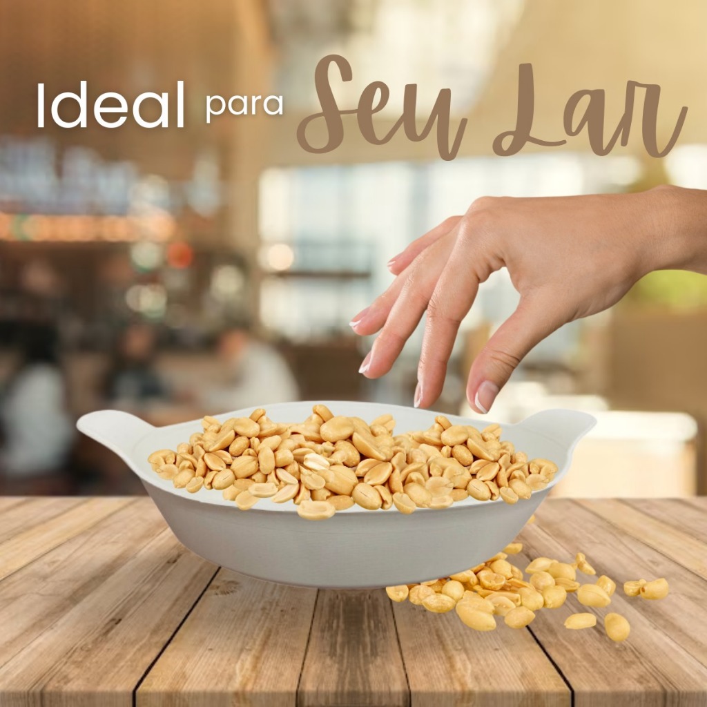 Kit 100 Petisqueira Barquinho Barca Canoa Petisqueira Plástica 600ml para Lanchonete Restaurante
