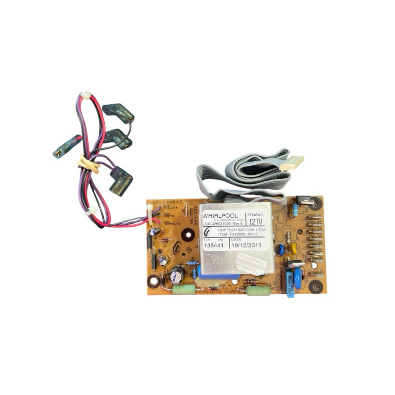 Placa de Potência para Lavadora Brastemp 110V Original BWM08A BWC06A 326037029