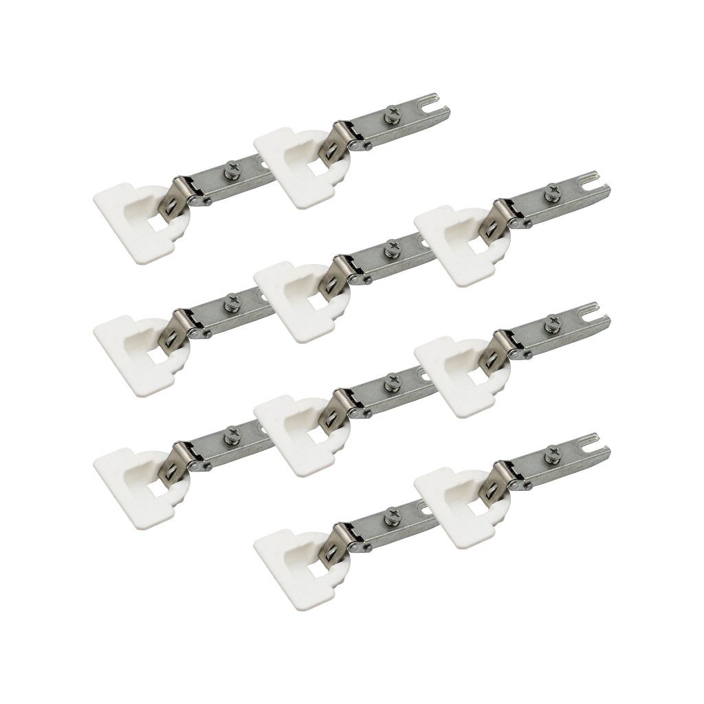 12 X Dobradiça Plastica Para Armario De Aco Itatiaia 26mm