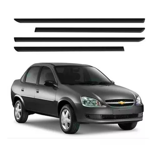 Jogo Friso Lateral Corsa Classic 2010 a 2016 4 Portas