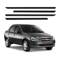 Jogo Friso Lateral Corsa Classic 2010 a 2016 4 Portas