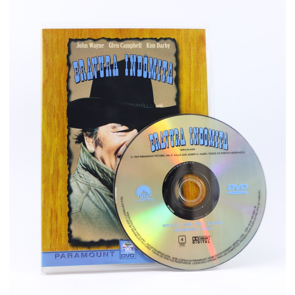 DVD Bravura Indômita Com John Wayne