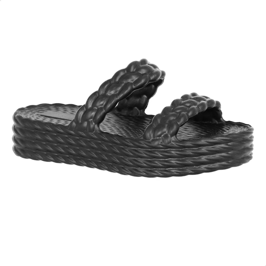 Sandália Feminino Slide Plataforma EVA Flatform Leve Macio Confortável