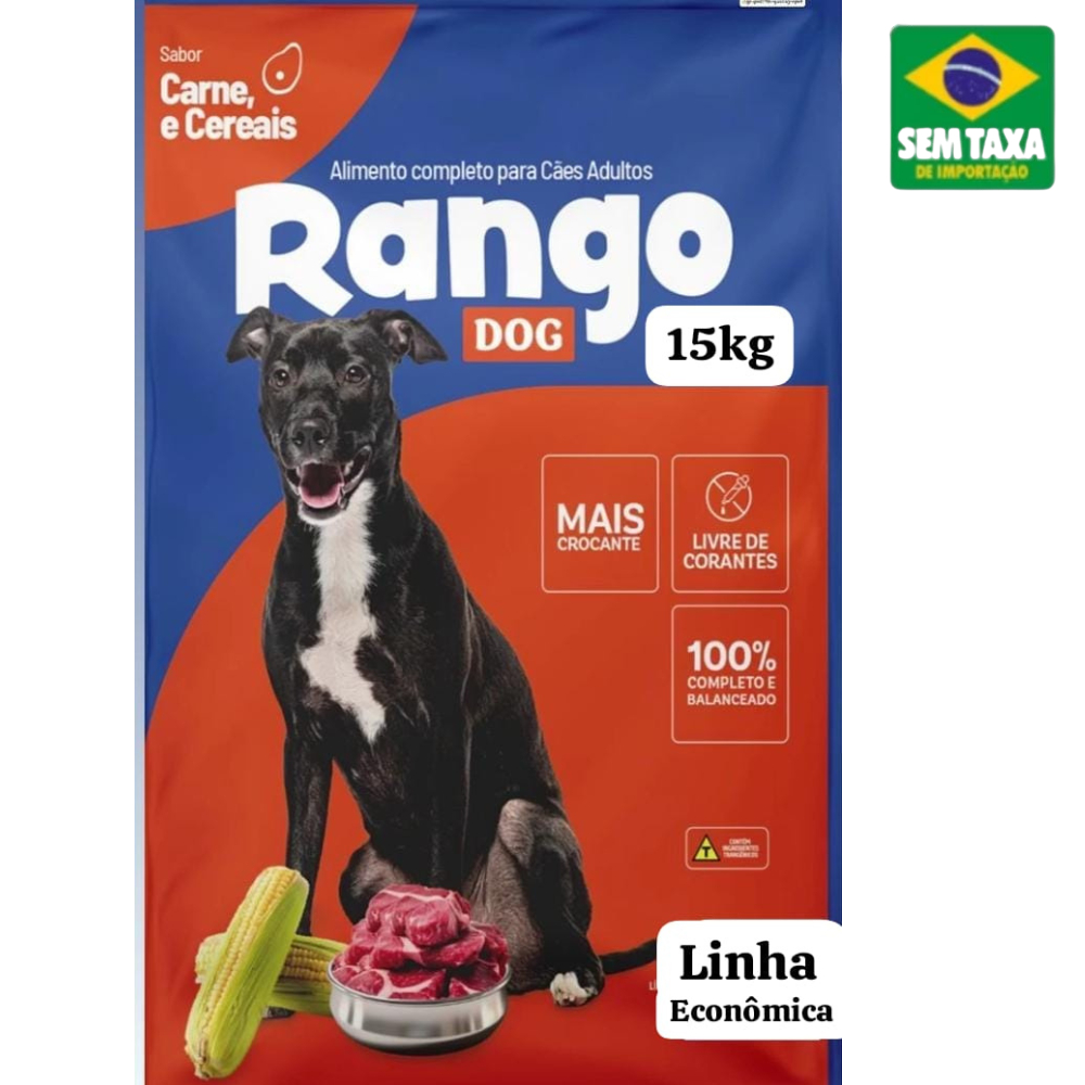 Ração Rangodog para Cães Adultos 15kg em Oferta na Shopee