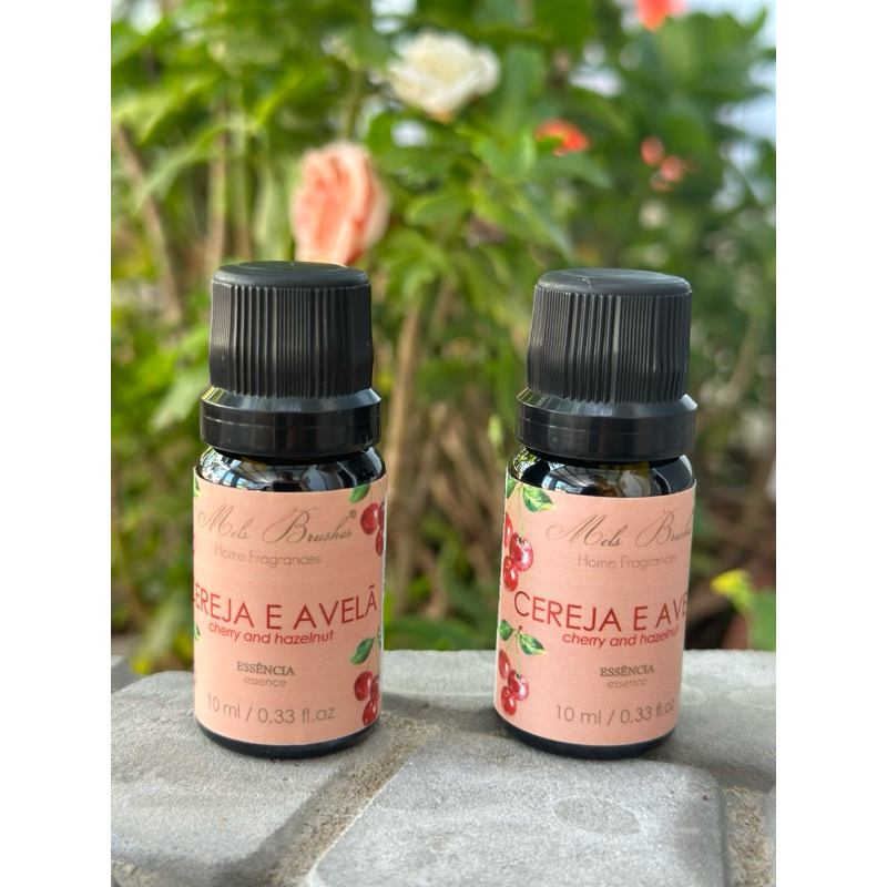 kit 2 Essências Cereja e Avelã - 10ml Mels Brushes