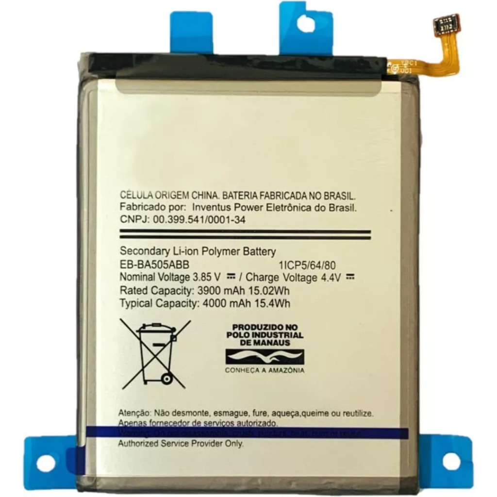 Bateria Para Galaxy A20 A30 A30s A50 Eb-ba505abb Nacional