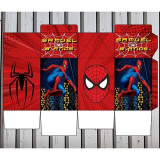 KIT 30 ITENS > 15 CAIXINHAS MILK E 15 PIRAMIDES HOMEM ARANHA P ANIVERSÁRIO, LEMBRANCINHAS PARA FESTAS, VÁRIOS TEMAS em Oferta na Shopee