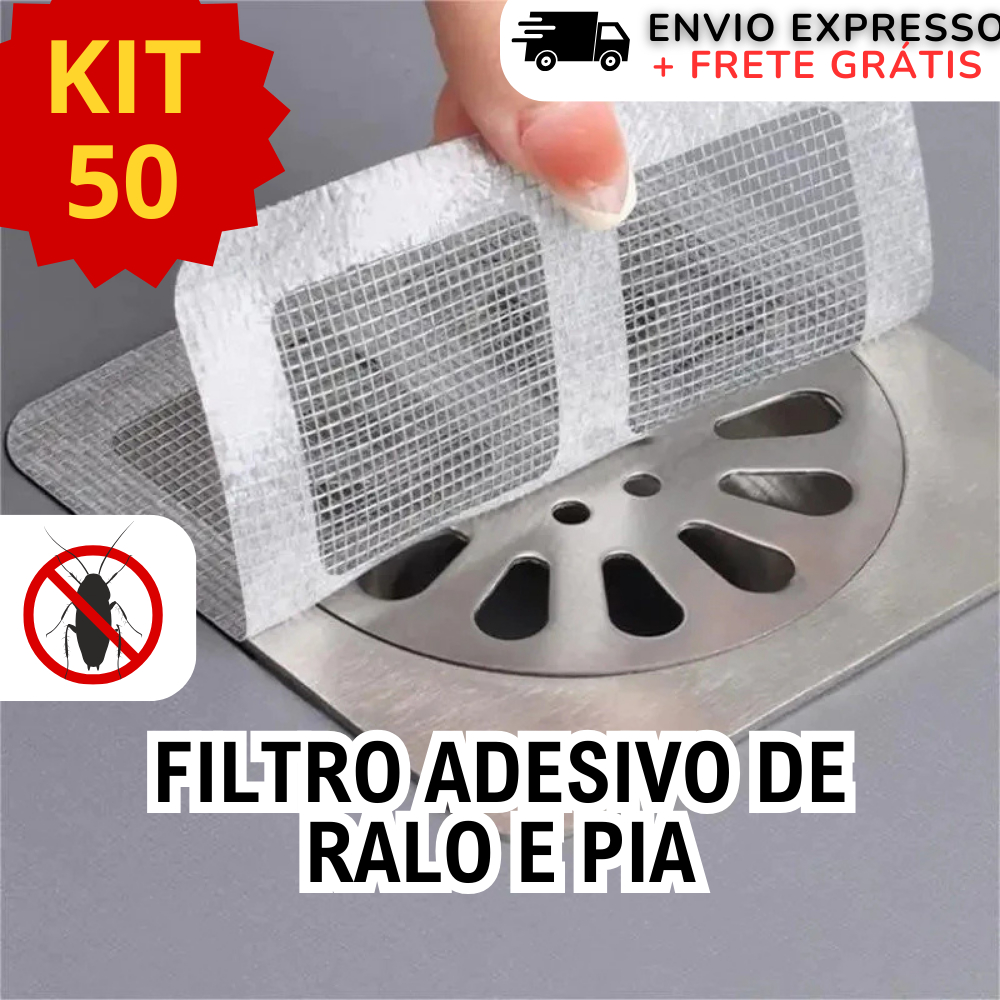 Tela Protetora Filtro Adesivo Para Ralo de Banheiro Cozinha Quintal Coletor De Cabelo Contra Insetos em Oferta na Shopee