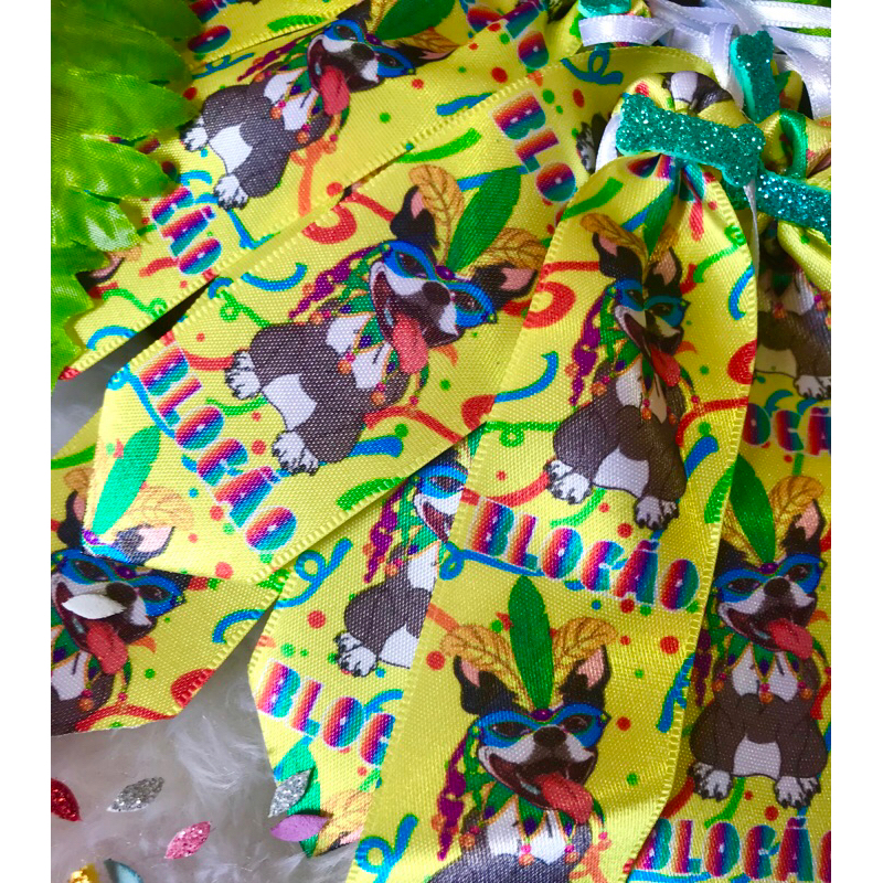 20 unidades de gravatas pet CARNAVAL - gravatas para cachorro macho - banho & tosa - pet shop -pet