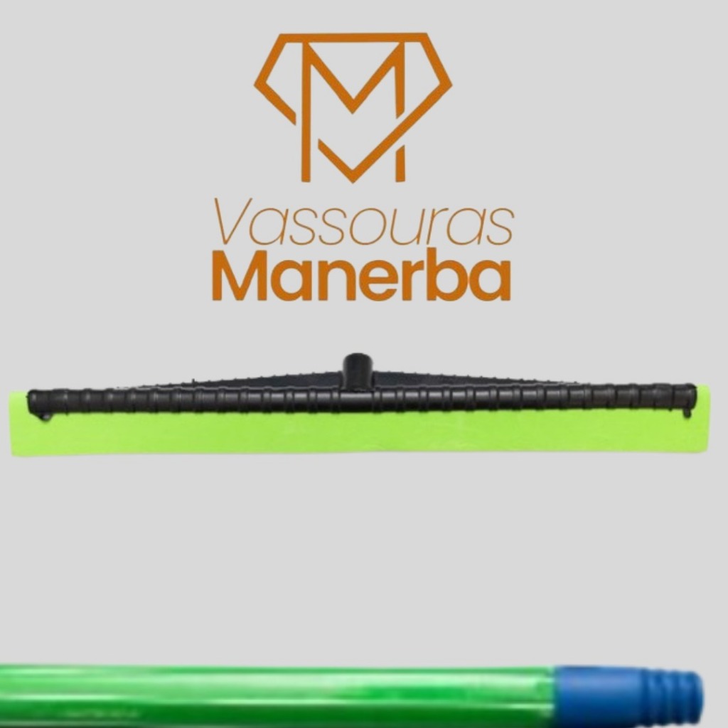 RODO PLASTICO DE 60 CM COM CABO em Oferta na Shopee