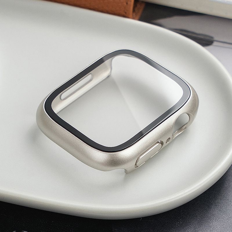 Capa case Bumper C Vidro 3d Temperado compatível smartwatch 41 45 mm