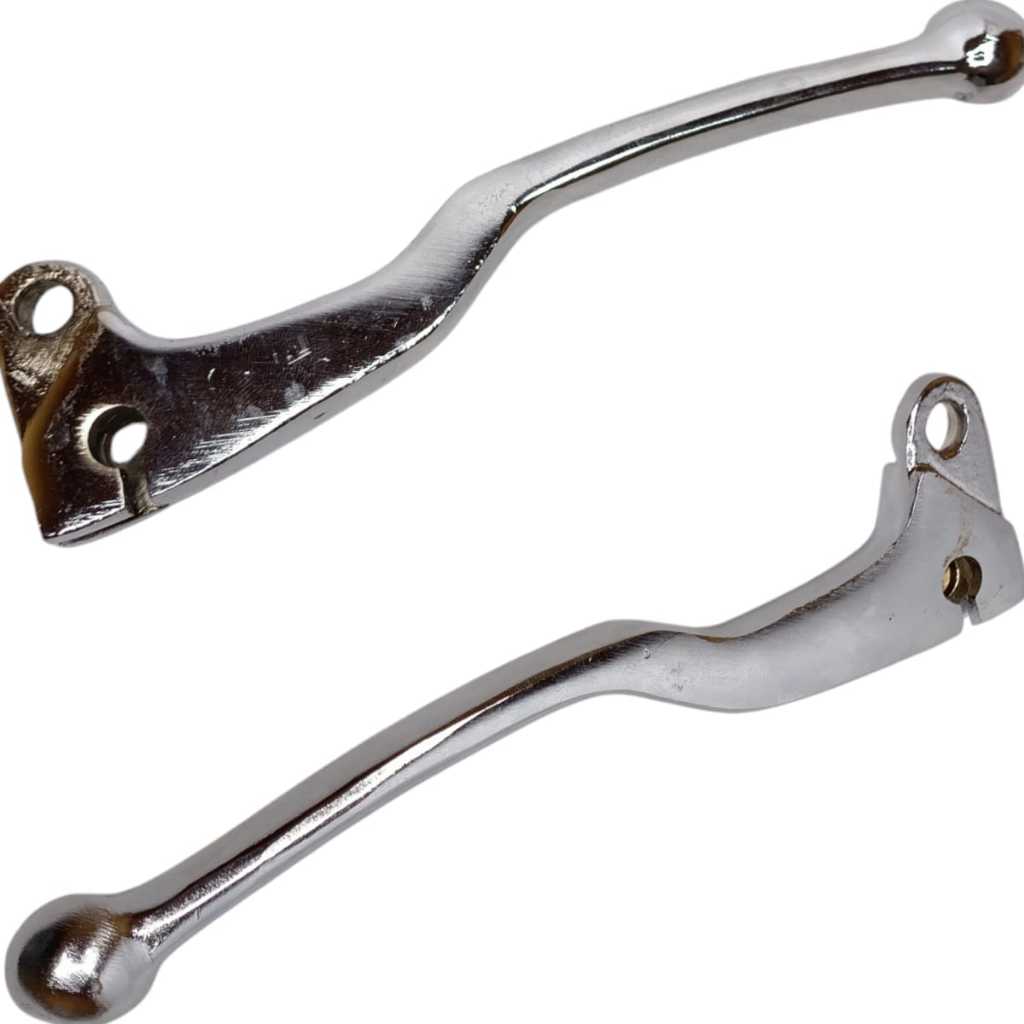 Manete Cromado Freio Tambor Lona Nxr Bros 125 150 Par — imagem 2 de 2