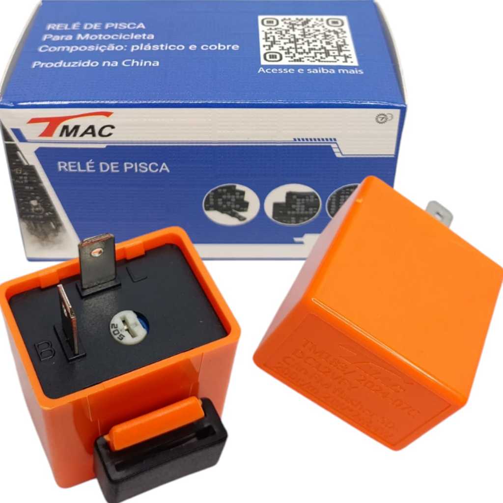 Rele de Pisca Led Seta Moto 2 Pinos Com Regulagem 12v em Oferta na Shopee