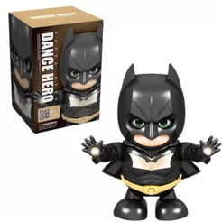Batman Boneco Robô Dance Hero Brinquedo Luz Música Mexe Braços Pernas Marvel Liga Justiça Infantil