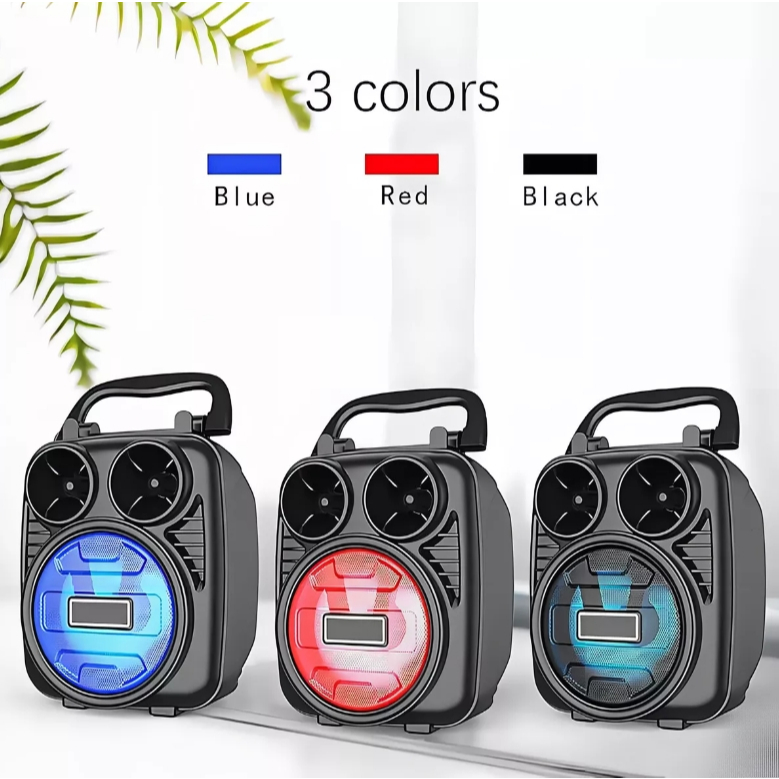 Caixa de Som Portátil com Bluetooth USB SD e FM KA8001-8003