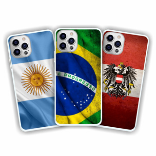 Capa de celular Bandeira capa personalizada Alemanha Argentina Arabia Brasil Australia capinha em Oferta na Shopee