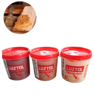 Massa Para Calafetar Madeira Mogno Imbuia Branco 300g Luztol Profissional Alta Qualidade em Oferta na Shopee