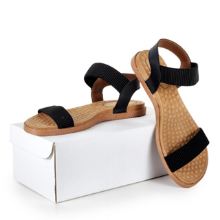 Sandália Feminina Elástico Confortável Rasteira Feminina Rasteirinha Leve Macio Confort .. em Oferta na Shopee