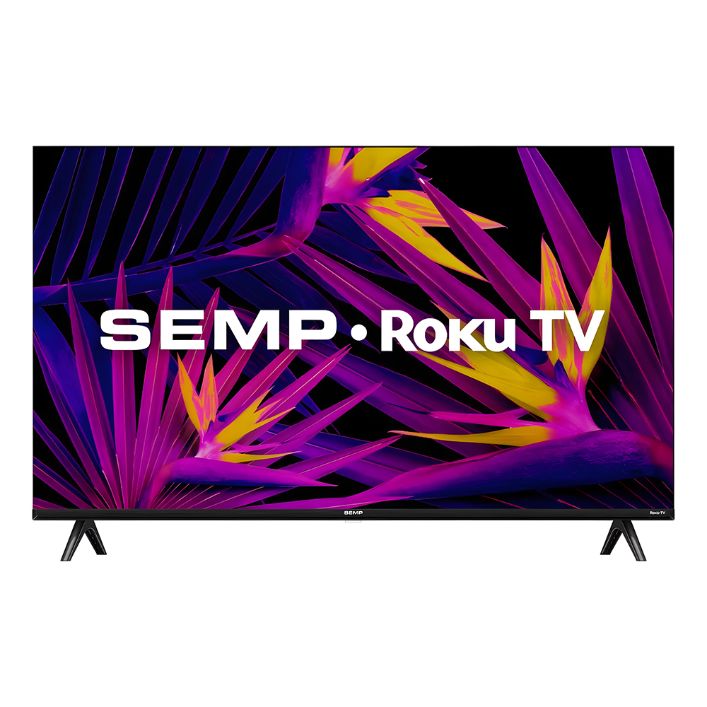 Smart Tv 43 Semp R6610 Fhd Led Roku Tv Wifi Dual Band Alexa