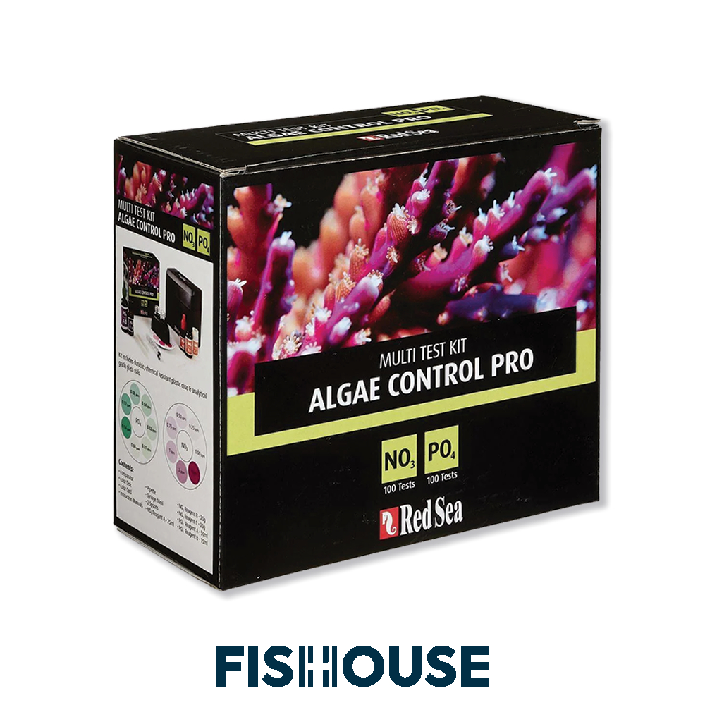 Teste de água salgada/marinho - Reef Multi Test Kit Algae Control (NO3/PO4) - Red Sea