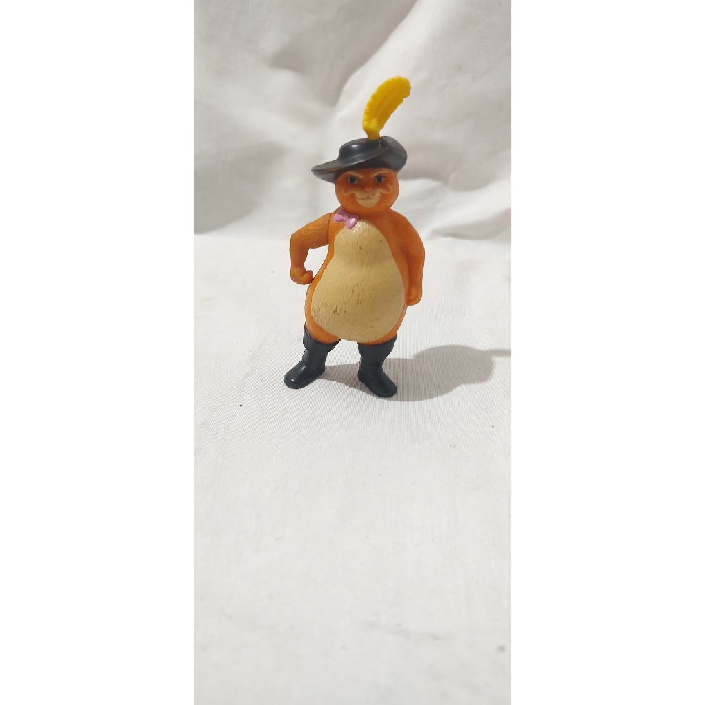 Boneco Gato de Botas Do Shrek Mc Donald's 2010 12cm