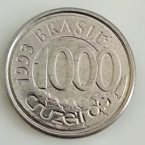 Moeda Fauna Acará 1000 cruzeiros 1993