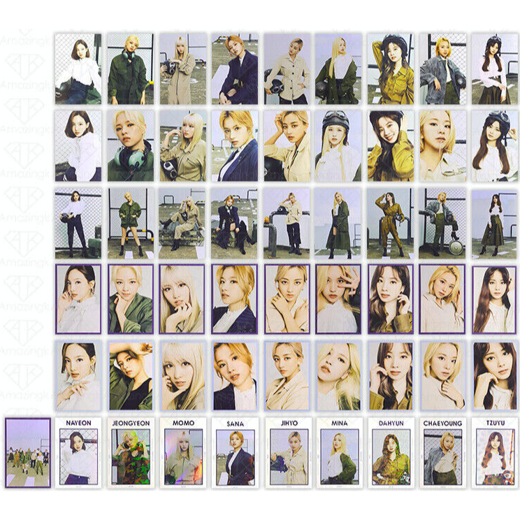 twice world in a day trading card photocard original kpop