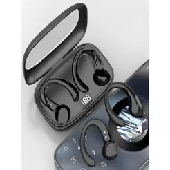 Novo OWS-15 Fones De Ouvido Sem Fio Bluetooth Fone Com Microfones Alta Fidelidade Som Estéreo Toque Inteligente Esportes
