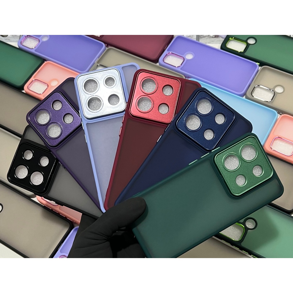 Kit Capa Space + Pelicula Ceramica para Redmi Note 13 Pro 5G / Poco X6 5G Ou apenas capinha acrílico em Oferta na Shopee