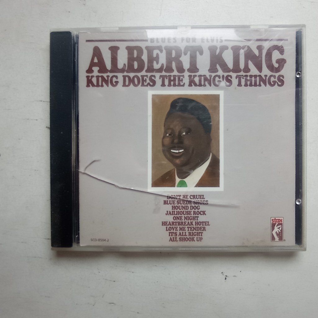 CD Albert King - Blues For Elvis - 1991