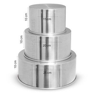 Jogo Forma Assadeira de Bolo Redonda em Oferta na Shopee