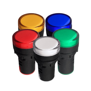 Sinaleiro LED 22mm Bivolt 110/220V Painel Industrial e Maquinas - Diversas Cores