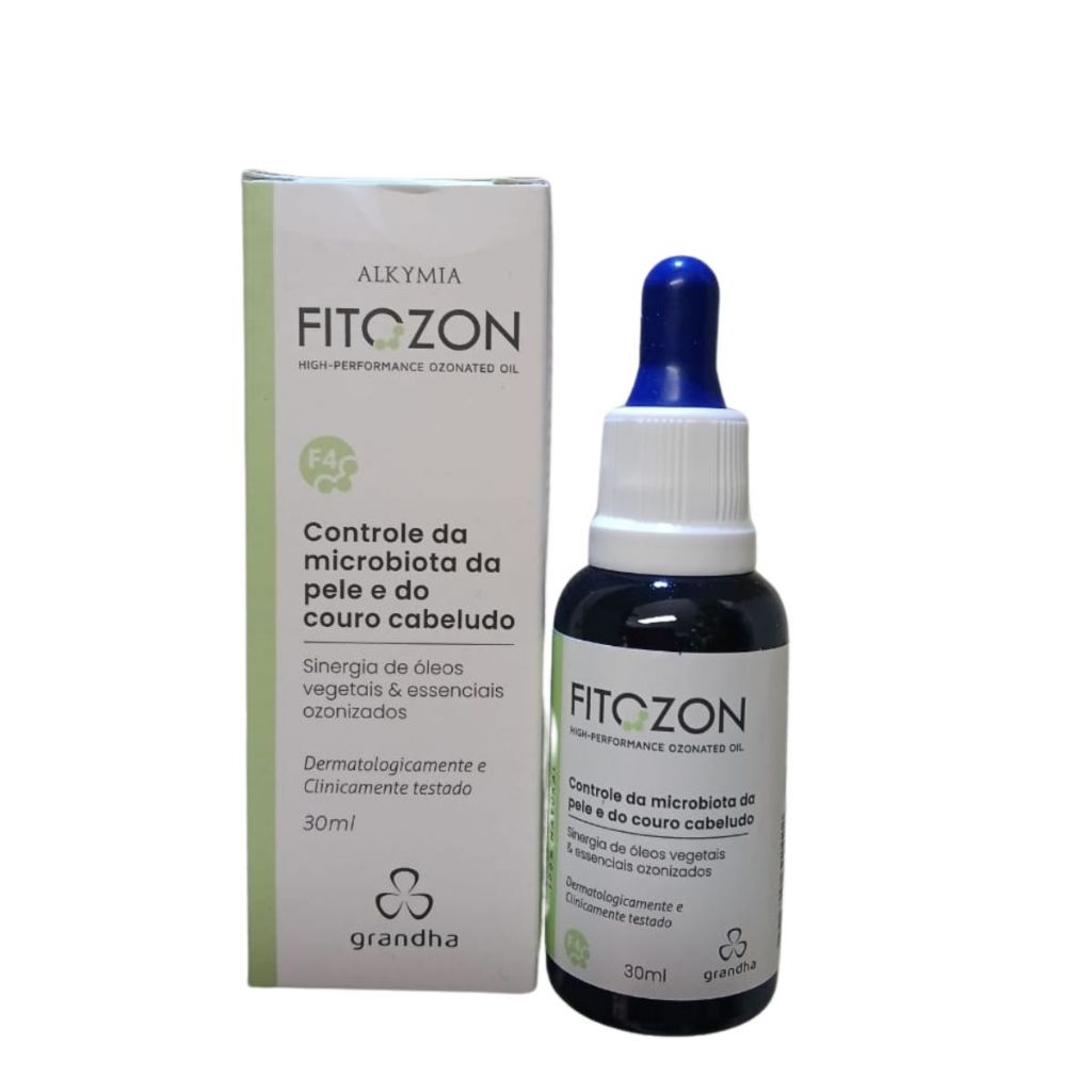 Grandha Alkymia Fitozon Óleo Ozonizado F4 Pele e Couro Cabeludo em Oferta na Shopee