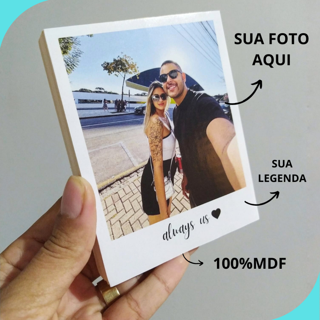 Quadros de Mesa 9x12CM 100% MDF - Foto De Mesa - Personalizado Sua Foto (enviar foto no chat após a compra) em Oferta na Shopee