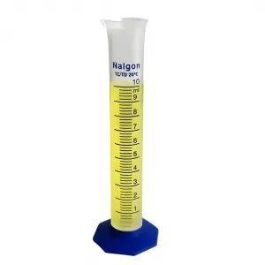 PROVETA DE PLÁSTICO GRAD. 10ML - BASE HEXAGONAL PP