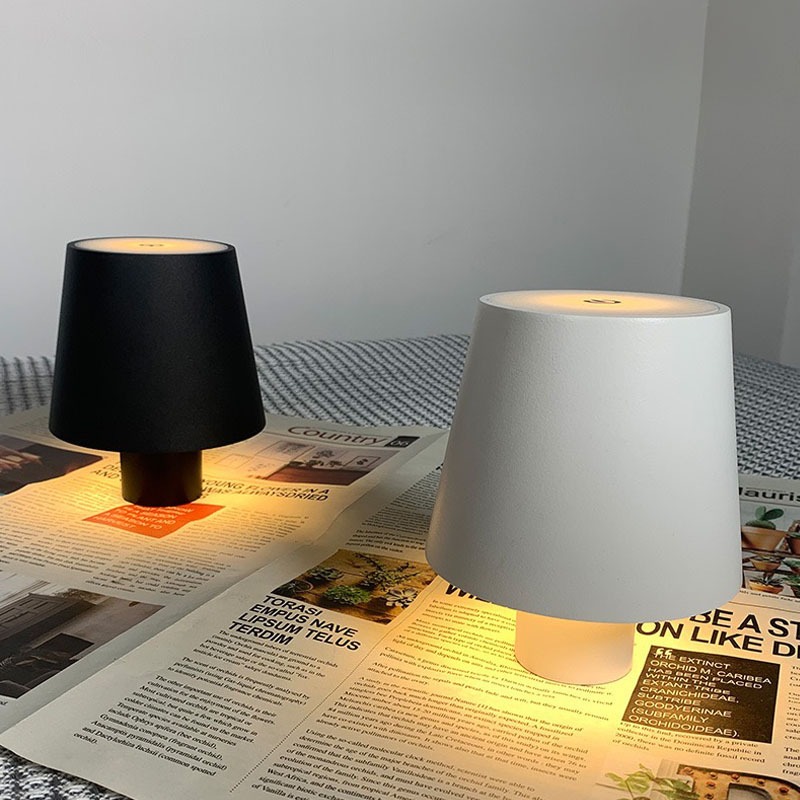Lampada LED De Mesa Sem Fio De Vinho Whisky Abajur de Garrafa Touch Decoração